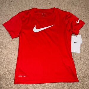 Nike Red Dri-FIT Athletic Shirt